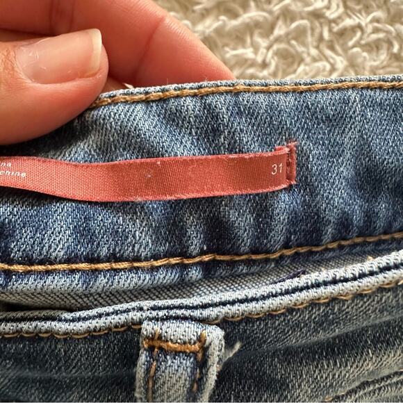 Pilcro High-Rise Denim Leggings Medium Wash Size 31 - Picture 6 of 10